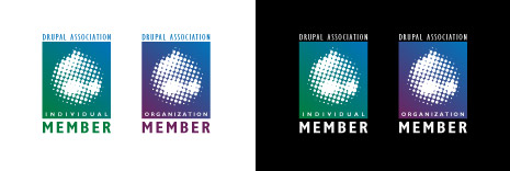 Drupal Association Badge Design Concept 2