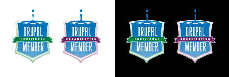 Drupal Association Badge Design Concept 5