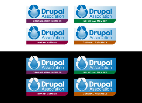 Drupal Association Badge Design 6a