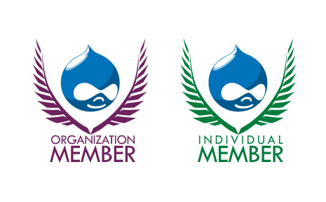 Drupal Association Badge Design Concept 3