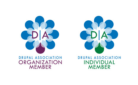 Drupal Association Badge Design Concept 4