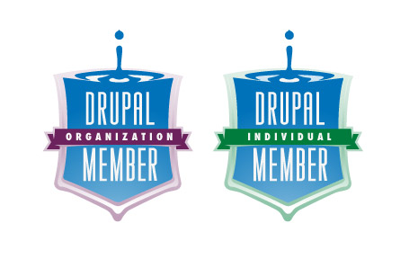 Drupal Association Badge Design Concept 5
