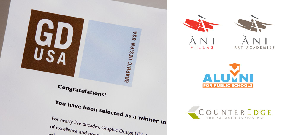American Graphic Design Awards selects Alumni for Public Schools, Ani Villas, Ani Art Academy, and Counter Edge