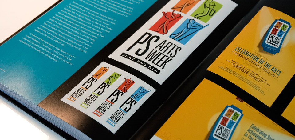 PS Arts Week case study spread