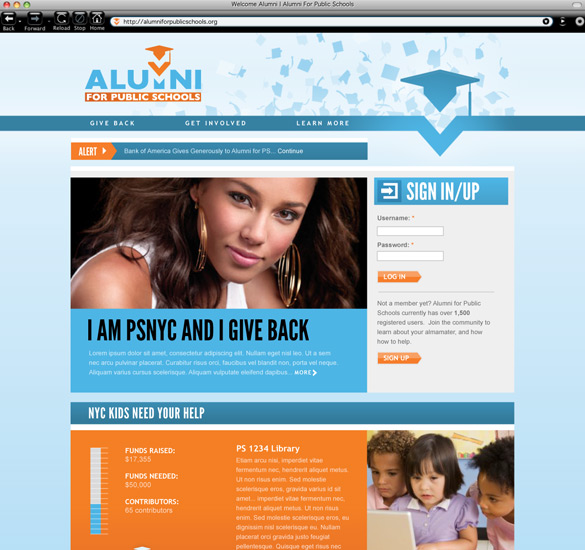 Alumni for Public Schools Site - Home