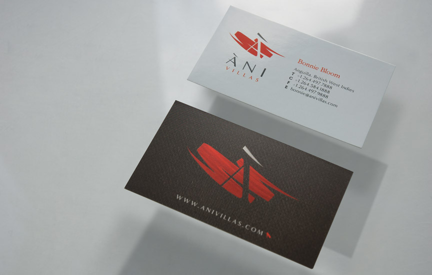 Ani Villas Business Cards