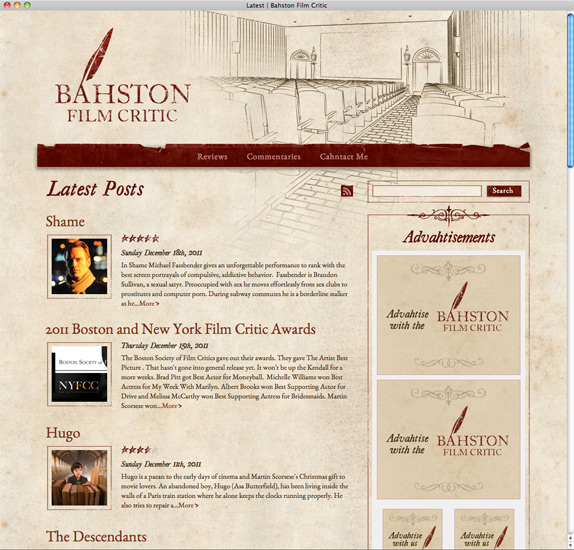 Bahston Film Critic Latest Post