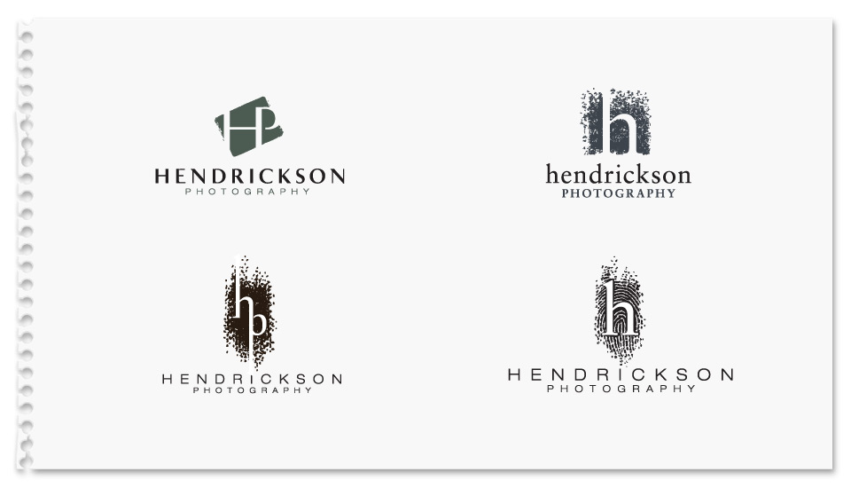 Hendrickson Photography Brand Identity Concepts