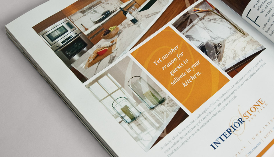 Interior Stone & Tile Advertisement