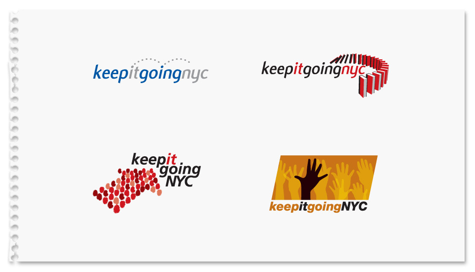 Keep it Going NYC Logo Concepts