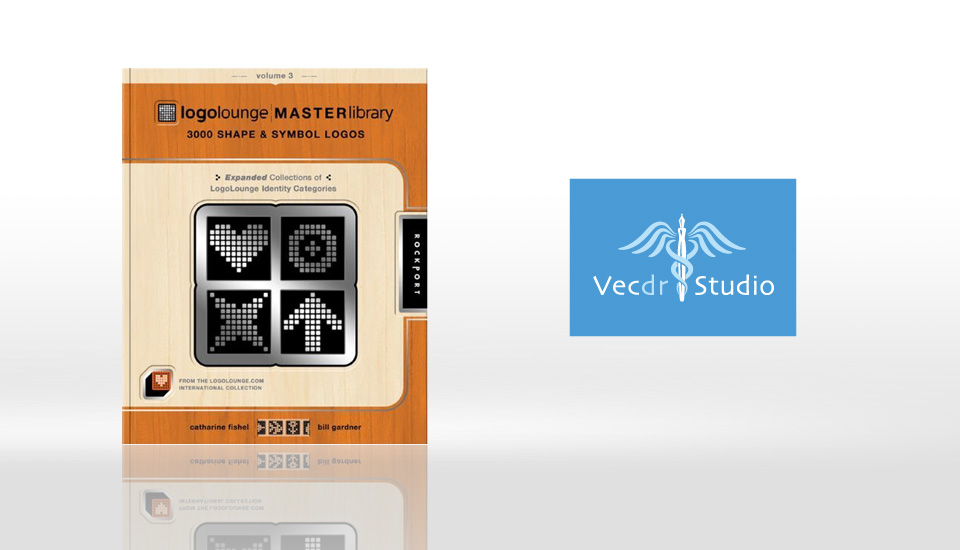 Vecdr Studio logo featured in LogoLounge Shapes & Symbols