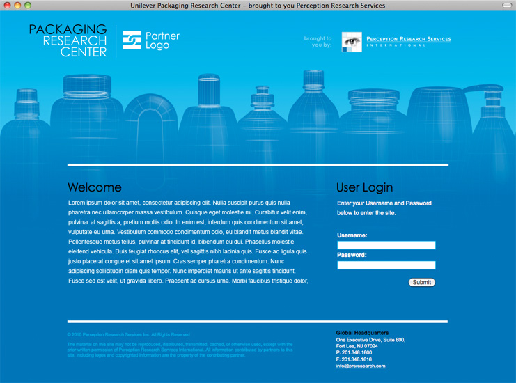 PRS Packaging Research Center Site Login