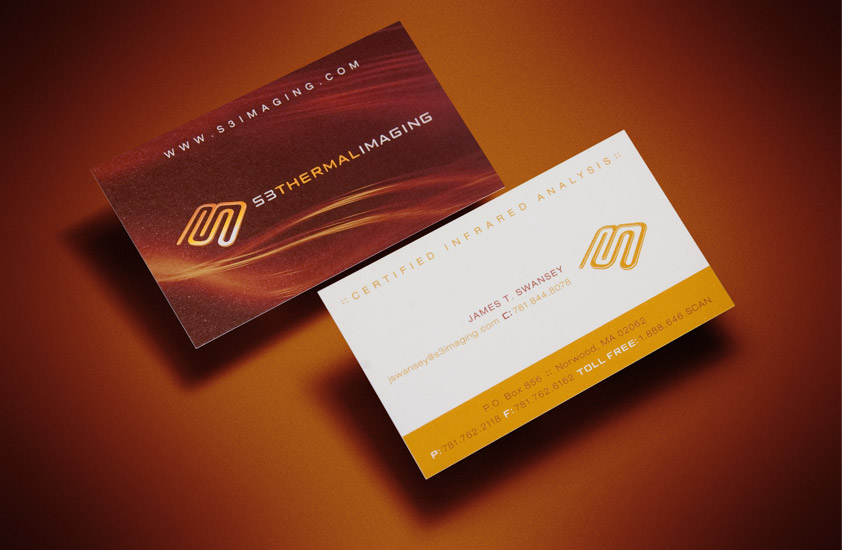 S3 Thermal Imaging Business Cards