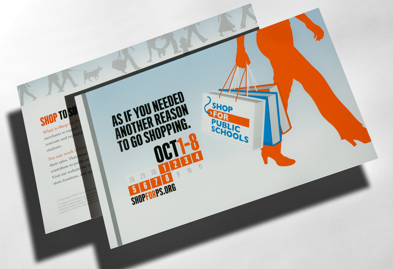 Shop For Public Schools Postcard