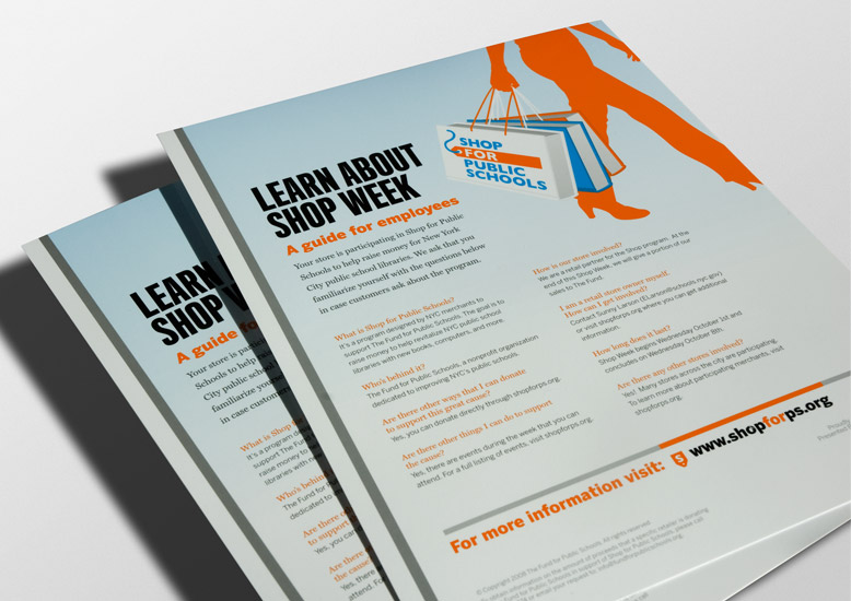Shop For Public Schools Training Sheets