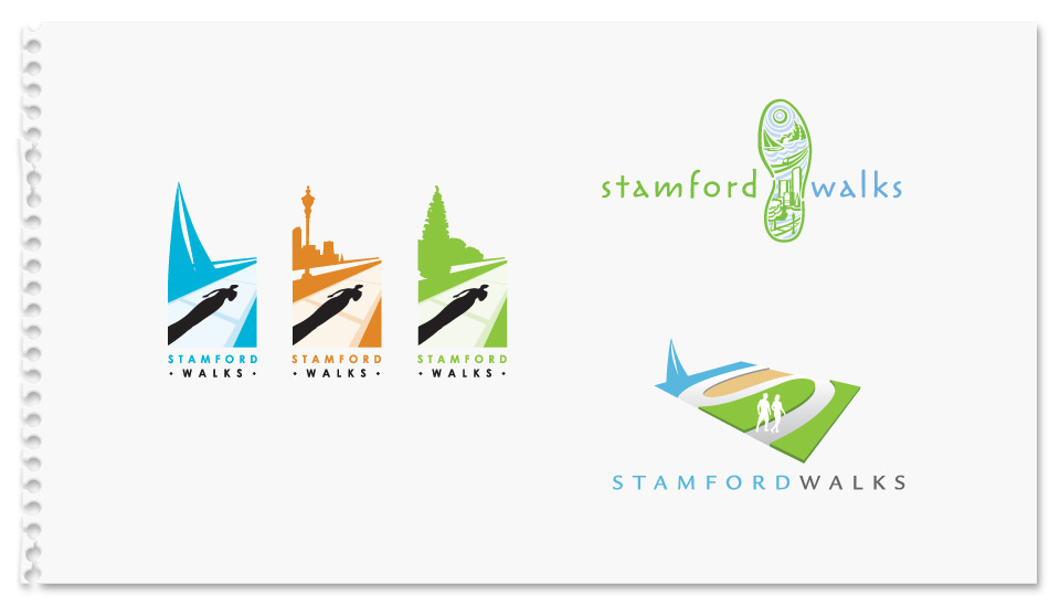 Stamford Walks Logo Concepts