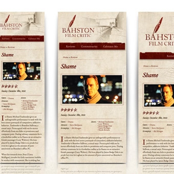 Bahston Film Critic Website