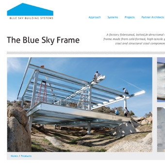 Blue Sky Building Systems Website