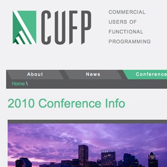 Commercial Users of Functional Programming (CUFP) website