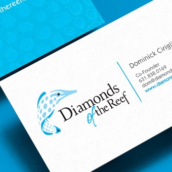 Diamonds of the Reef Business Cards