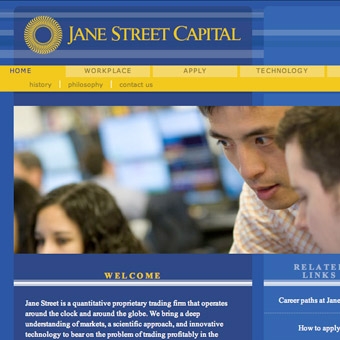 Jane Street Website