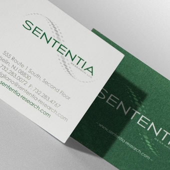 Sententia Research Business Cards