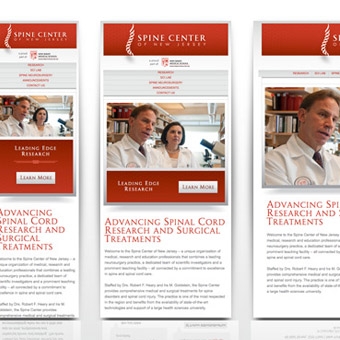 Spine Center of New Jersey Site